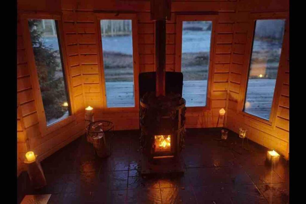 Lovely Cabin With A Beautiful View Over Byske River Exteriér fotografie
